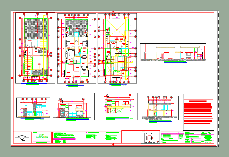 House 2D DWG Plan for AutoCAD