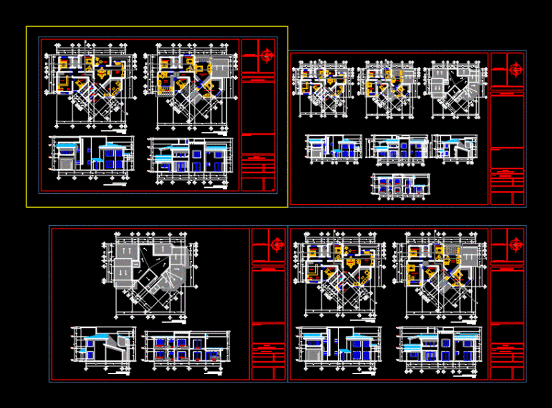 House Room DWG Block for AutoCAD