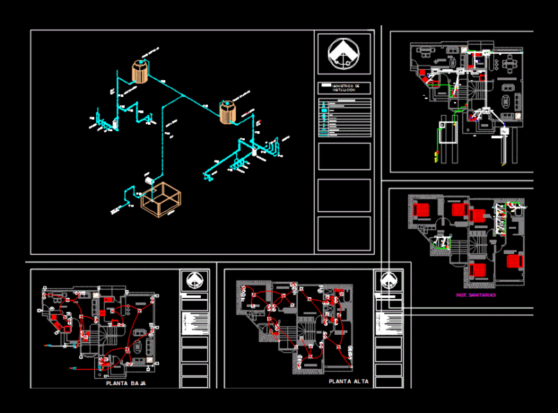House Room DWG Block for AutoCAD