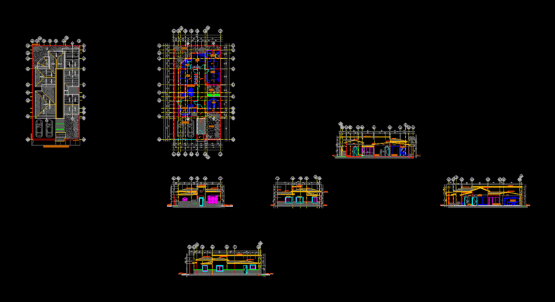 House Room DWG Block for AutoCAD