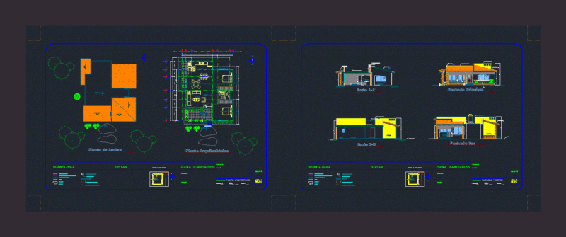 House Room DWG Block for AutoCAD