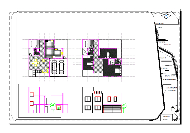House Room DWG Block for AutoCAD