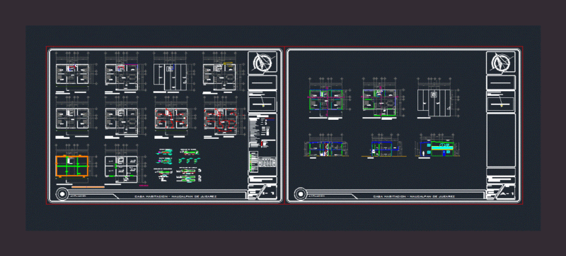 House Room DWG Block for AutoCAD