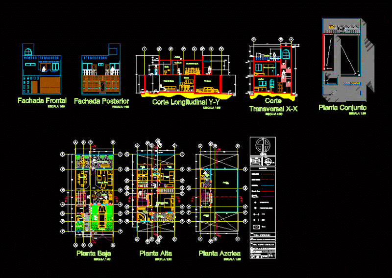 House Room DWG Block for AutoCAD