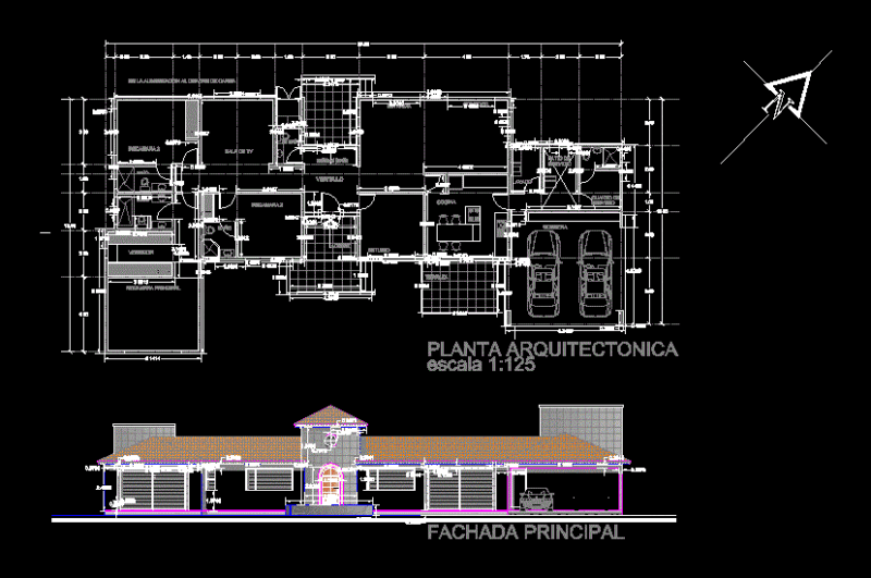 House Room DWG Block for AutoCAD
