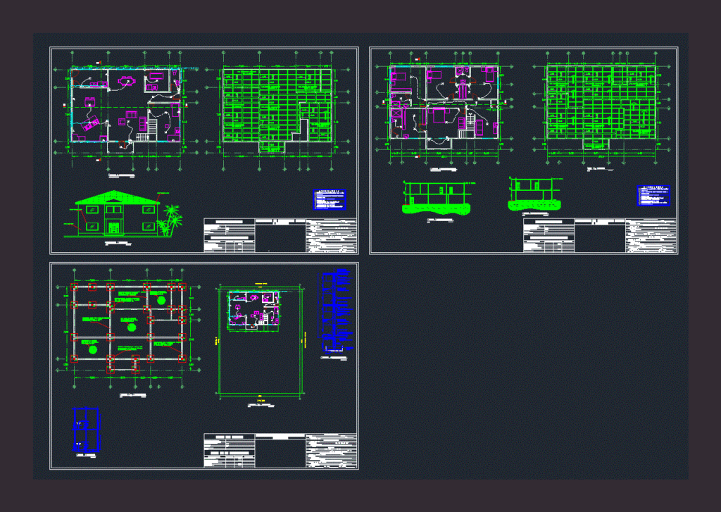 House Room DWG Detail for AutoCAD