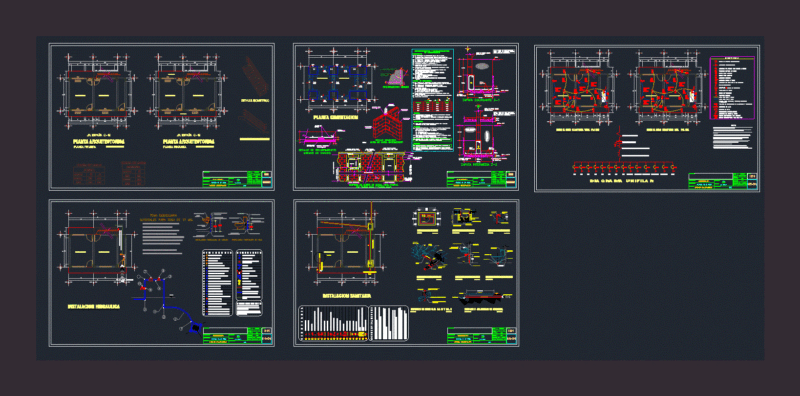 House Room DWG Detail for AutoCAD