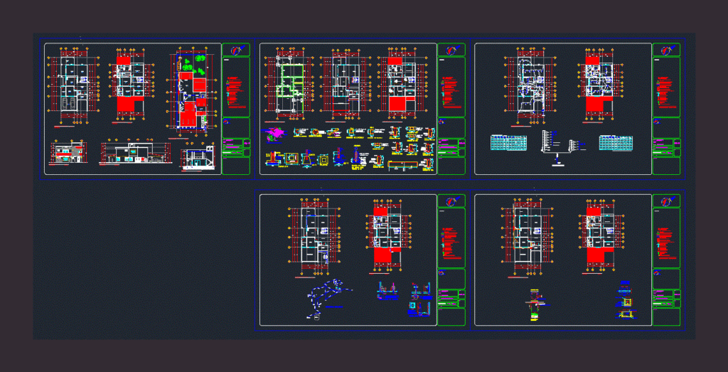 House Room DWG Detail for AutoCAD