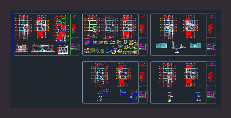 House Room DWG Detail for AutoCAD