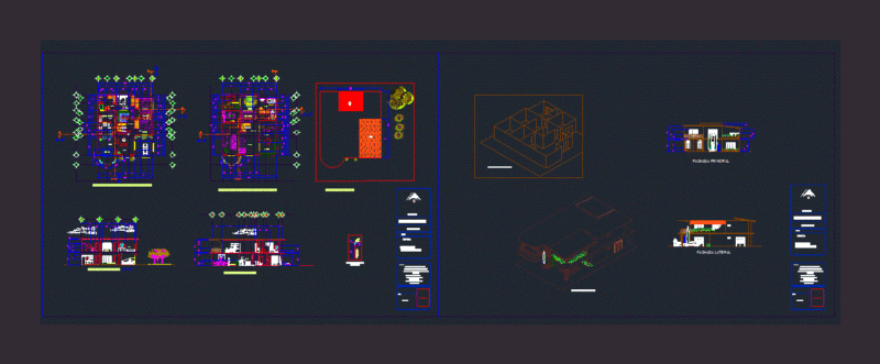 House Room DWG Full Project for AutoCAD