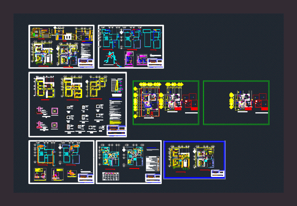 House Room DWG Full Project for AutoCAD