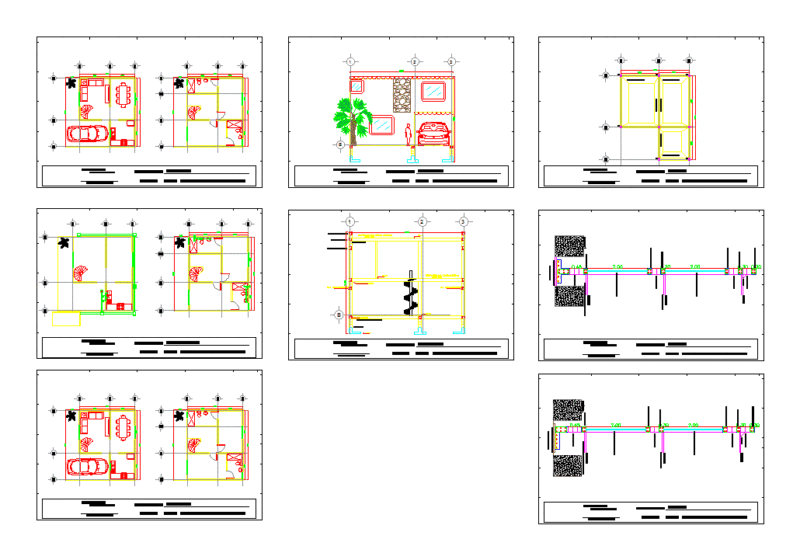 House Room DWG Full Project for AutoCAD