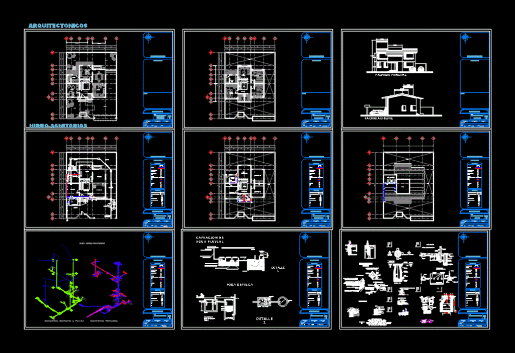 House Room DWG Full Project for AutoCAD