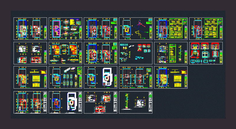 House Room DWG Full Project for AutoCAD
