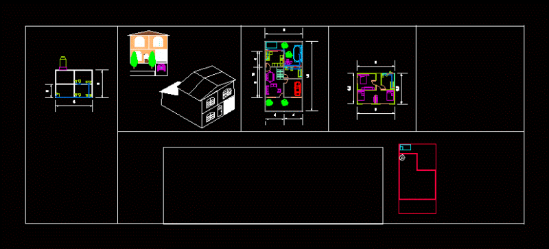 House Room DWG Full Project for AutoCAD