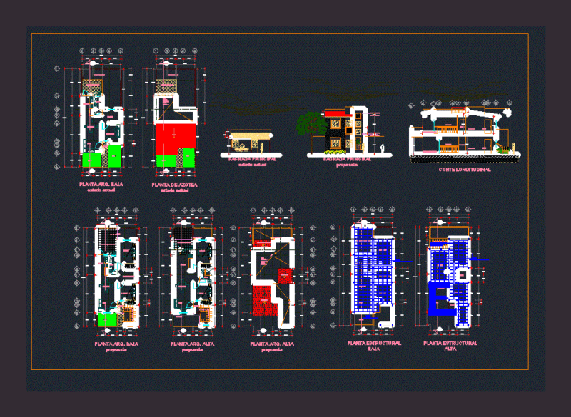 House Room DWG Model for AutoCAD