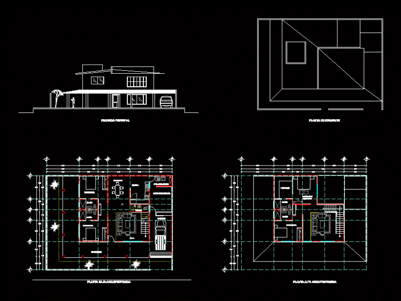 House Room DWG Plan for AutoCAD