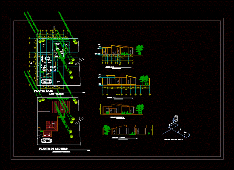 House Room DWG Plan for AutoCAD