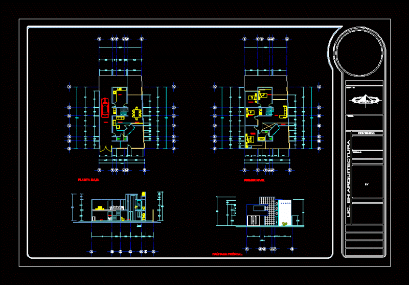House Room DWG Plan for AutoCAD