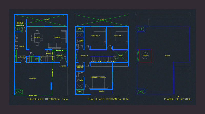 House Social Interes DWG Elevation for AutoCAD