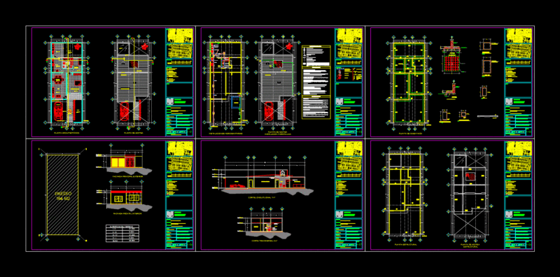 House Social Interest DWG Block for AutoCAD