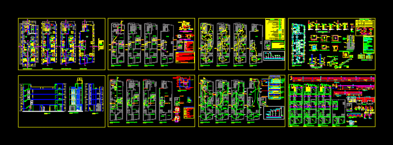 House With All Facilities DWG Block for AutoCAD