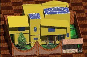 House 3D DWG Model For AutoCAD