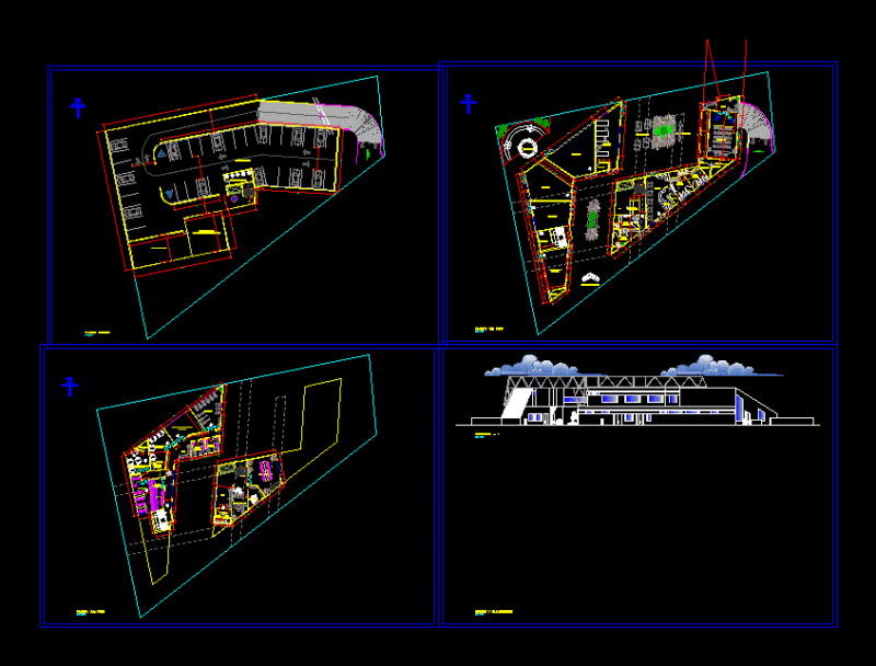House Youth DWG Elevation for AutoCAD