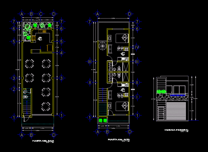 Houses – Dining DWG Full Project for AutoCAD