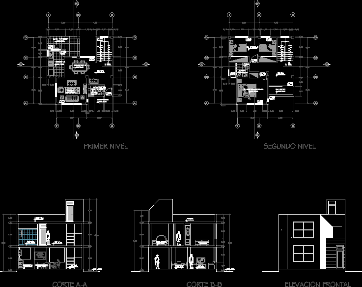 Houses DWG Block For AutoCAD • Designs CAD