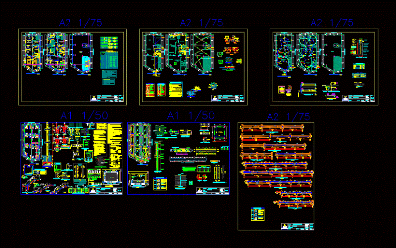 Houses DWG Full Project for AutoCAD