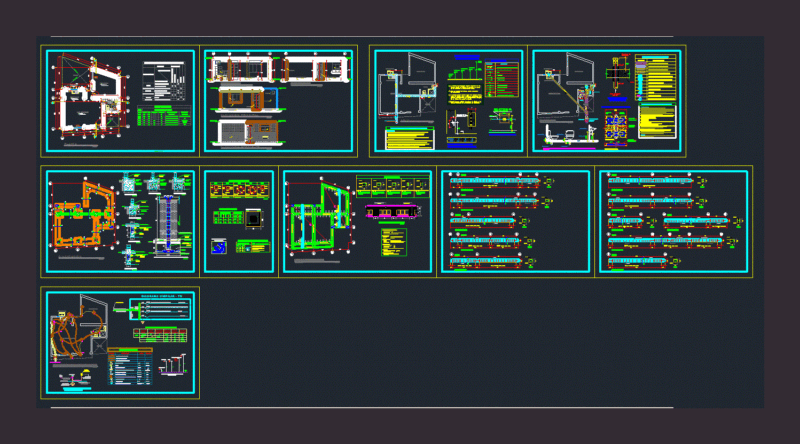 Houses DWG Full Project for AutoCAD