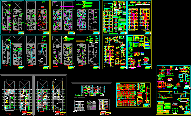 Houses DWG Full Project for AutoCAD • Designs CAD