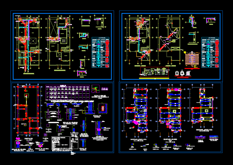 Houses DWG Plan for AutoCAD