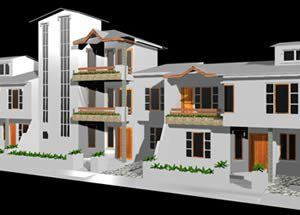 Houses Inband 3D 3DS Model for 3D Studio Max