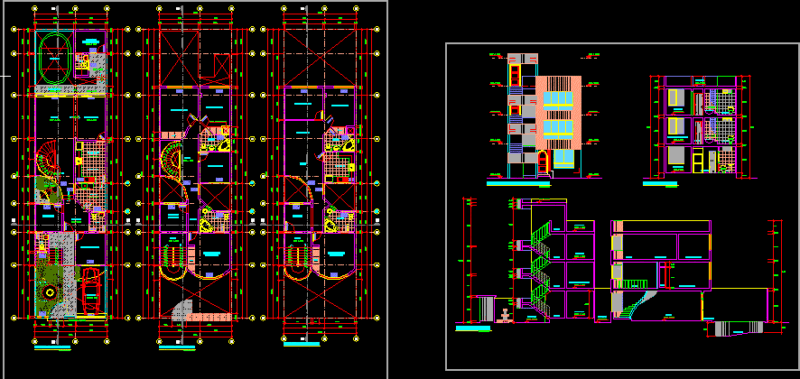 Housing 1 Project DWG Full Project for AutoCAD