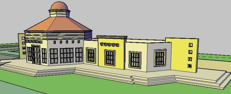 Housing 3D DWG Model for AutoCAD
