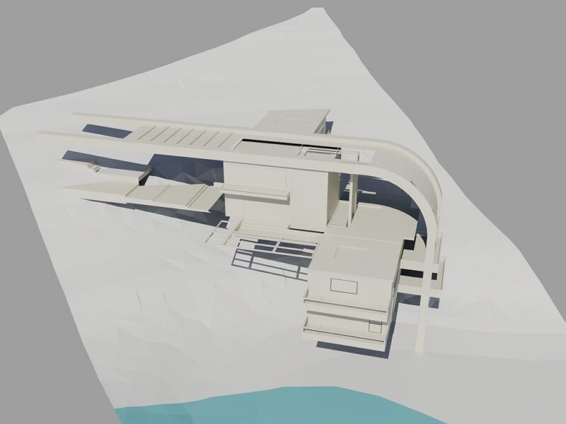 Housing 3D DWG Model for AutoCAD