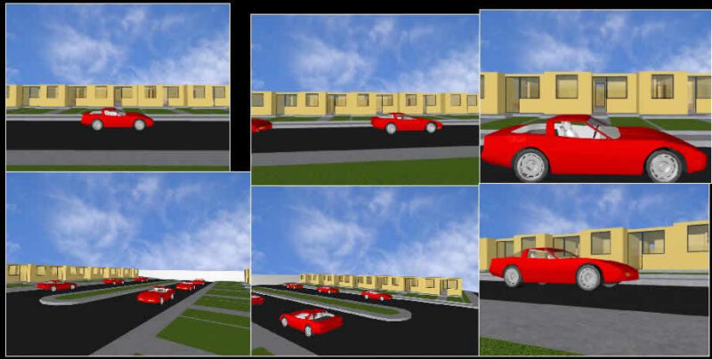 Housing 3D DWG Model for AutoCAD