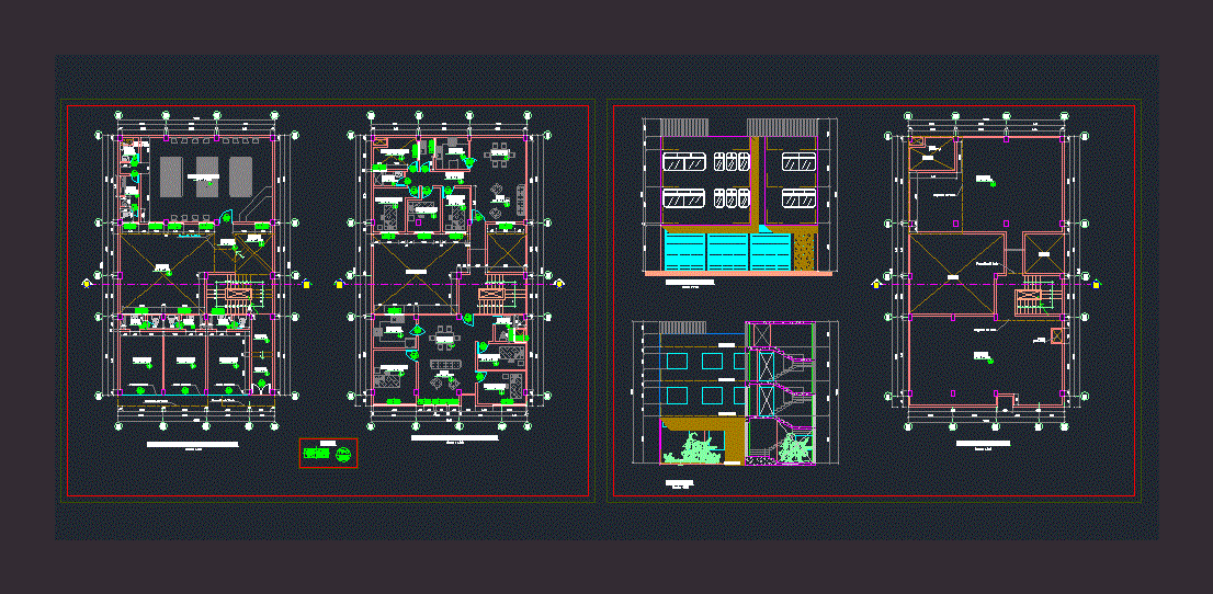 Housing - Commercial DWG Block for AutoCAD • Designs CAD