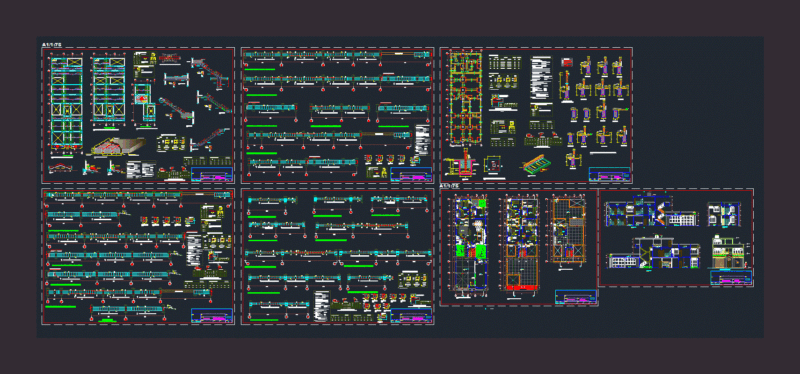 Housing – Trade DWG Block for AutoCAD