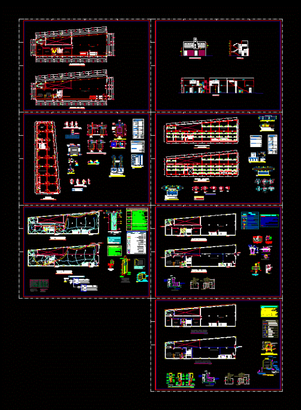 Housing – Trade DWG Block for AutoCAD