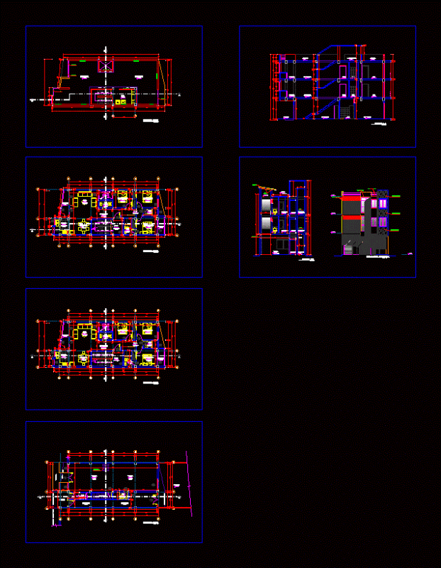 Housing – Trade DWG Elevation for AutoCAD