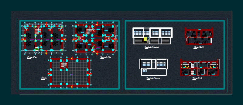 Housing – Trade DWG Full Project for AutoCAD
