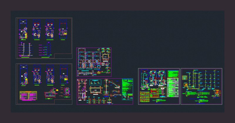 Housing – Trade DWG Plan for AutoCAD