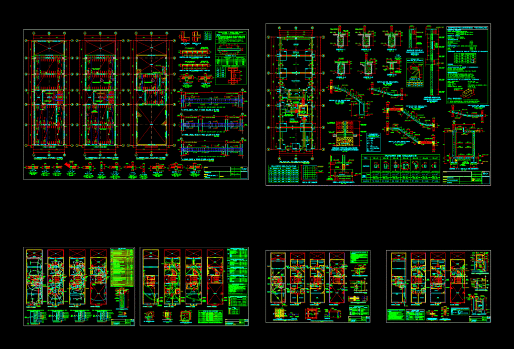 Housing Accommodations – Trade DWG Full Project for AutoCAD