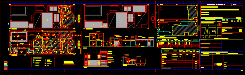 Housing And Office DWG Block for AutoCAD