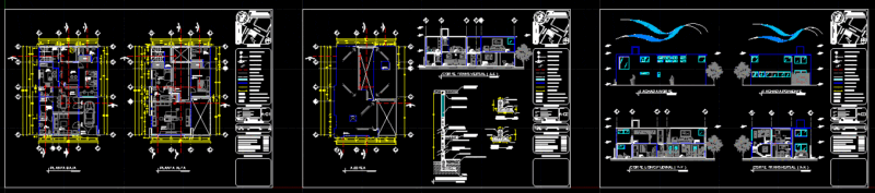 Housing Architectural DWG Full Project for AutoCAD