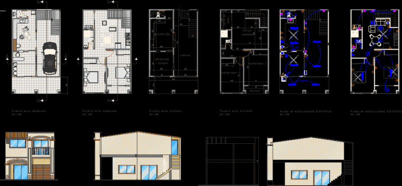 Housing Clinic DWG Block for AutoCAD