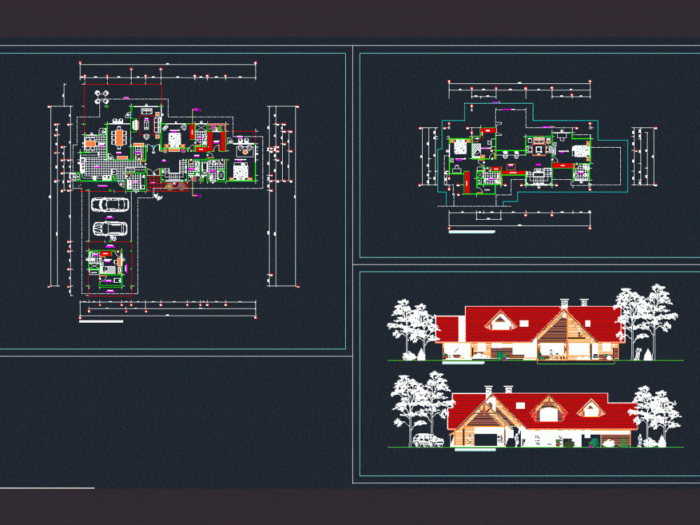 Housing DWG Block for AutoCAD • Designs CAD